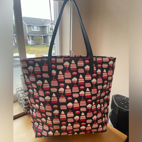 Kate Spade Tote in PVC Cupcake Print - Picture 10 of 14